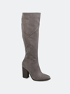 Journee Collection Women's Tru Comfort Foam Extra Wide Calf Kyllie Boot In Grey