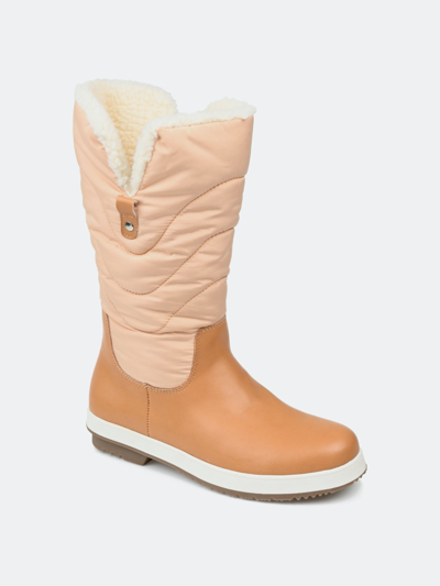 Journee Collection Collection Women's Tru Comfort Foam Pippah Boot In Brown