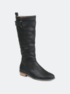 Journee Collection Collection Women's Tru Comfort Foam Extra Wide Calf Lelanni Boot In Black