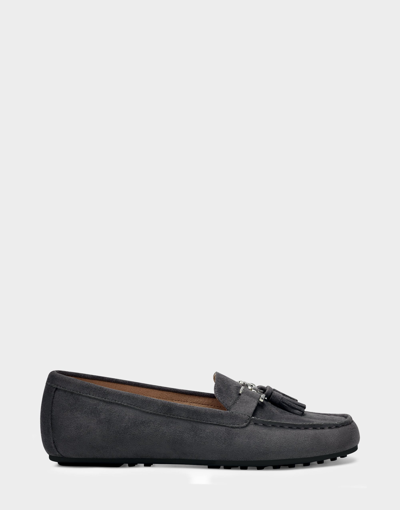 Aerosoles Deanna Tassel Loafer In Grey Fabric