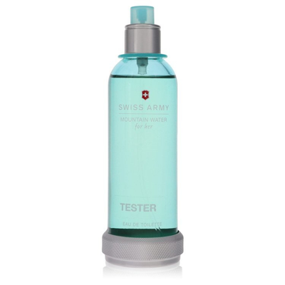 Victorinox Swiss Army Mountain Water By  Eau De Toilette Spray (tester) 3.4 oz (women)