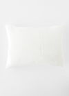 Callisto Home Troyes Channel Standard Sham In Creme