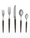 Capdeco Tang 5-piece Place Setting, Tortoise