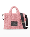 Marc Jacobs The Teddy Small Tote Bag In Fluffy Pink