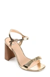 Journee Collection Tru Comfort Foam Diana Heeled Sandal In Gold