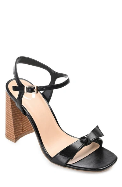 Journee Collection Tru Comfort Foam Diana Heeled Sandal In Black