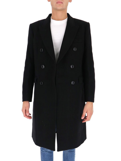 Vetements Notched Collar Double In Black
