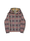 BURBERRY BURBERRY KIDS REVERSIBLE CHECKED HOODED JACKET