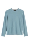 Vince Boiled Cashmere Crewneck Sweater In Highwater