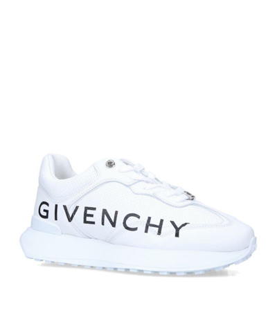 Givenchy White Giv Runner Leather Sneakers