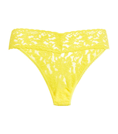 Hanky Panky Original Rise Thong In Sunny Day