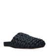 CHLOÉ LEATHER BRAIDED KACEY SLIPPERS