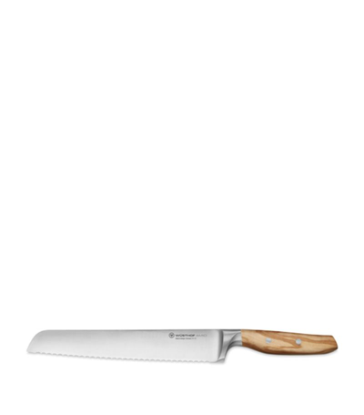 Wusthof Amici Bread Knife In Brown