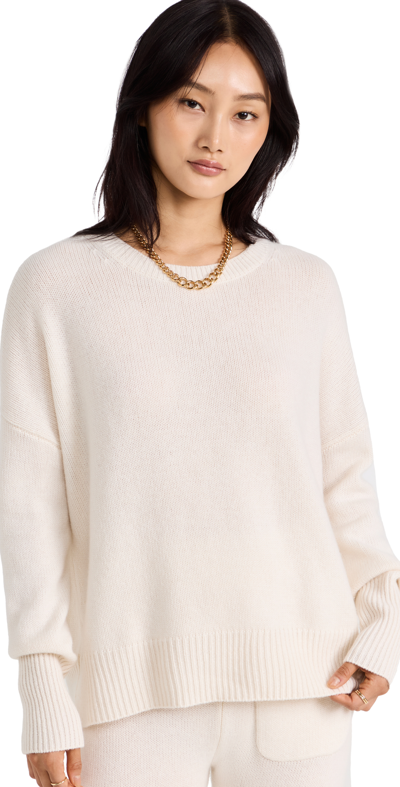 Lisa Yang Mila Cashmere Sweater In Cream