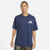 Nike Sb Logo Skate T-shirt In Blue