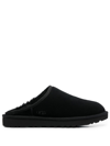 Ugg 10mm Classic Slip-on Shearling Loafers In Black