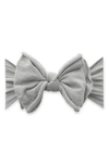 Baby Bling Babies' Fab-bow-lous Headband In Grey