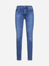 7 FOR ALL MANKIND HW SKINNY SLIM ILLUSION JEANS