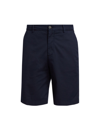 Brunello Cucinelli Bermuda Flat-front Shorts In Marine Blue