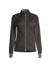 Zero Restriction Sydney Quilted Jacket In Black