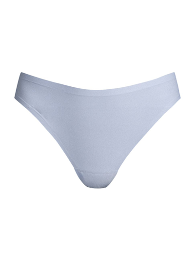 Chantelle Soft Stretch Seamless Regular Rise Thong In Chambray