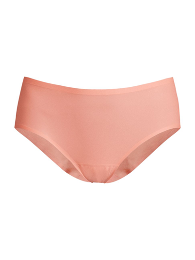 Chantelle Soft Stretch Seamless Regular Rise Hipster Briefs In Peach Delight