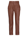 Icona By Kaos Pants In Brown