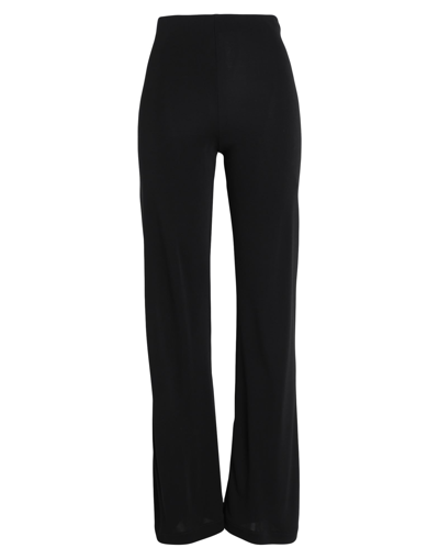 Other Stories Wide Leg Cropped Jeans In Black