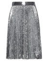 Dolce & Gabbana Midi Skirts In Silver