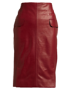 Drome Midi Skirts In Red