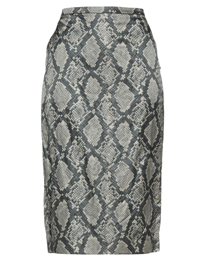Sportmax Midi Skirts In Beige