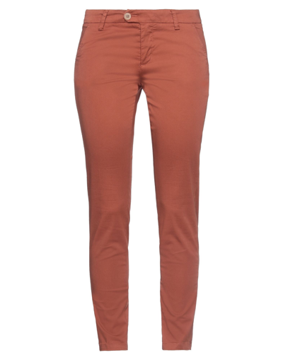 Skills & Genes Pants In Red