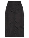 AMBUSH AMBUSH WOMAN MIDI SKIRT BLACK SIZE S POLYAMIDE