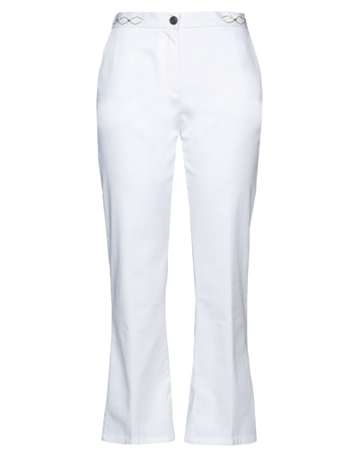 White Sand Pants In White