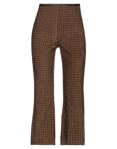 Siyu Cropped Pants In Brown