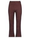 Siyu Cropped Pants In Brown