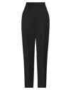 DEPARTMENT 5 DEPARTMENT 5 WOMAN PANTS BLACK SIZE 27 VISCOSE, VIRGIN WOOL, ELASTANE