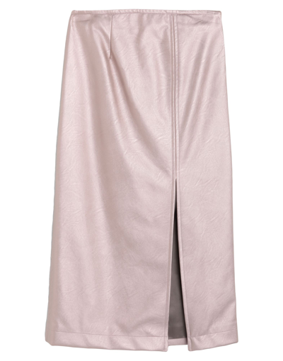 Circus Hotel Midi Skirts In Pink