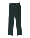 Incotex Mens Blue Cotton Pants In Green
