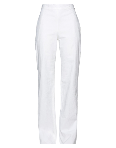 Blumarine Pants In White