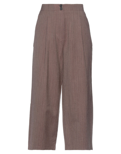 Alessia Santi Pants In Brown