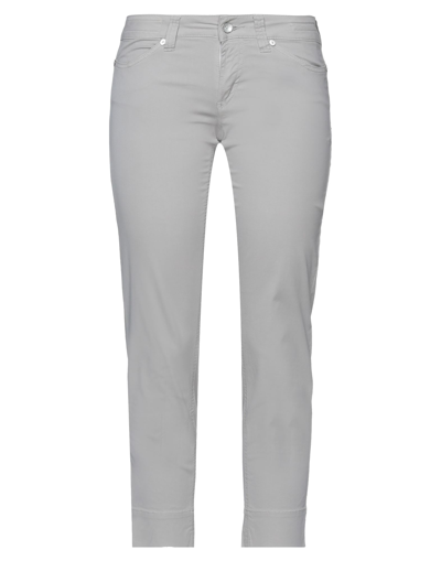 Jacob Cohёn Cropped Pants In Grey