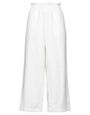 Collection Privèe Collection Privēe? Woman Pants White Size 6 Polyester, Nylon