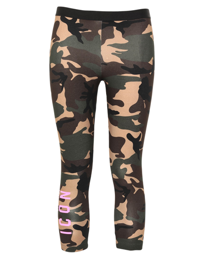 Dsquared2 Leggings In Dark Green