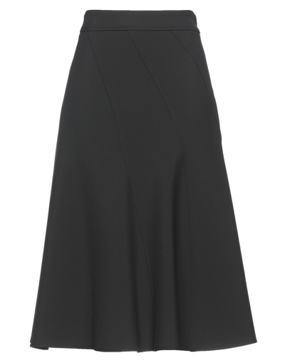 Peserico Midi Skirts In Black