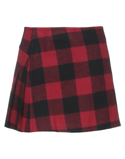 Dsquared2 Mini Skirts In Red