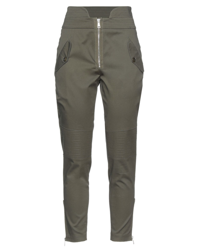 Gaelle Paris Pants In Military Green