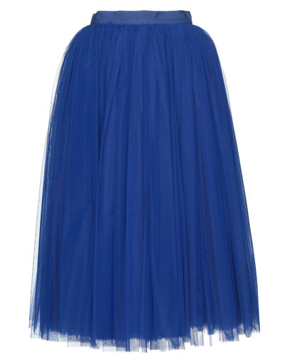 Dolce & Gabbana Midi Skirts In Blue