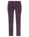 Jacob Cohёn Cropped Pants In Purple