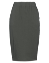 Pinko Midi Skirts In Green